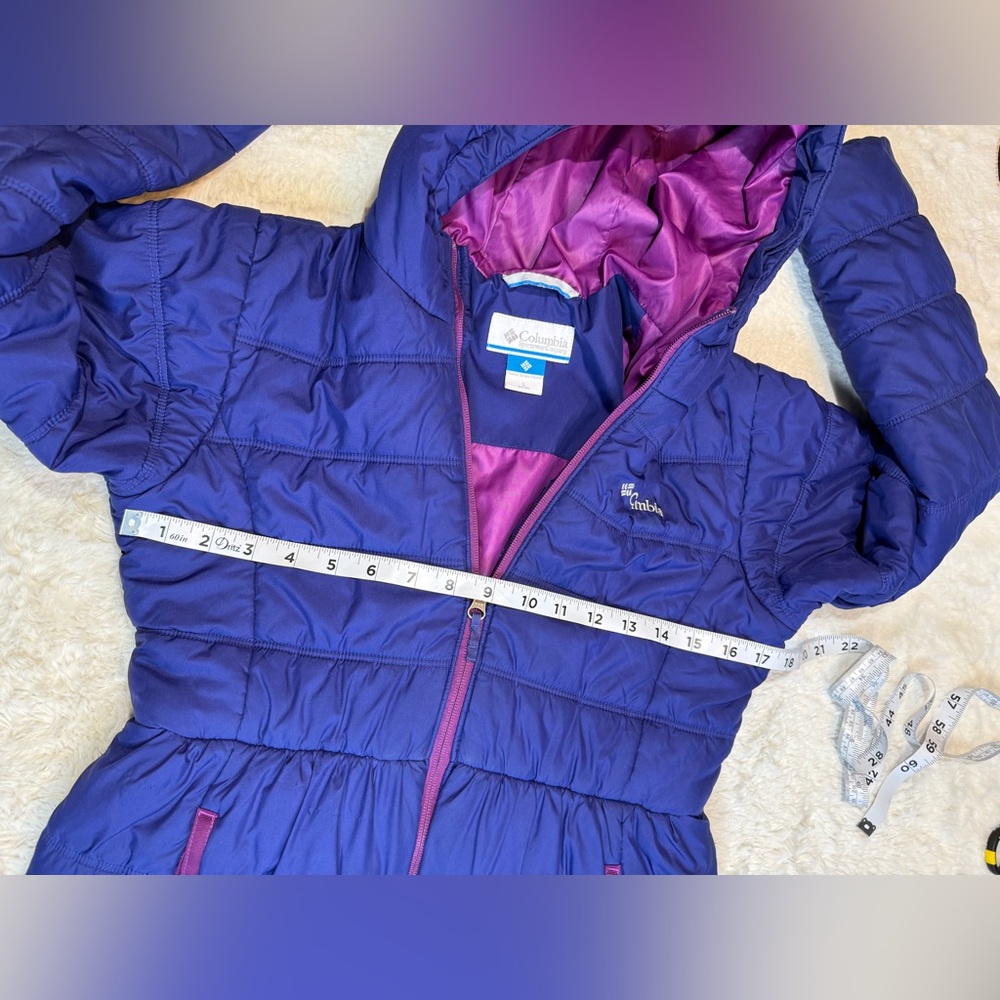 Columbia size large 14~16 purple coat - Picture 5 of 7